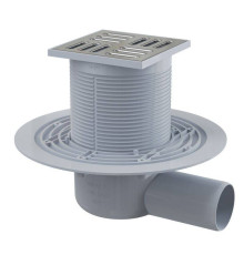 Трап для душа Alca 105х105 мм боковой выпуск 50 мм комбинированный затвор APV1321