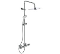 Душевая система с термостатом Ideal Standard Idealrain Cube Evo 200/100 мм A6985AA
