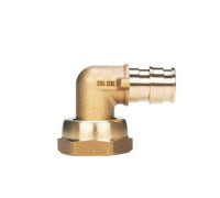 Угольник латунный Uponor для труб PEX 16-G1/2 НГ 1135778