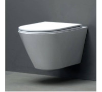 Унитаз подвесной Azzurra Forma безободковый 54х37х34 см белый FOR1800/F bi/cr FMVKSPE00000BI