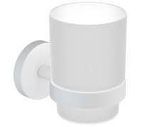 Стакан для зубных щеток Timo Saona белый матовый 13031/16