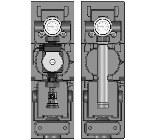Насосная группа Meibes V-UK 1 без насоса M66813EA