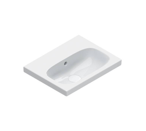 Раковина подвесная Catalano Alvea 45х35 см без отверстия белый глянцевый 0620450001