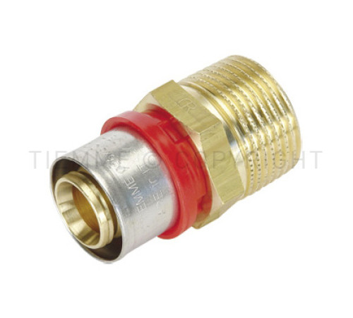 Муфта прессовая Tiemme с наружной резьбой 50x4.0 мм - 1 1/2 1650084