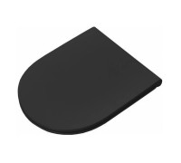 Сиденье для унитаза Simas Trevi с микролифтом черный матовый TR004 nero matt