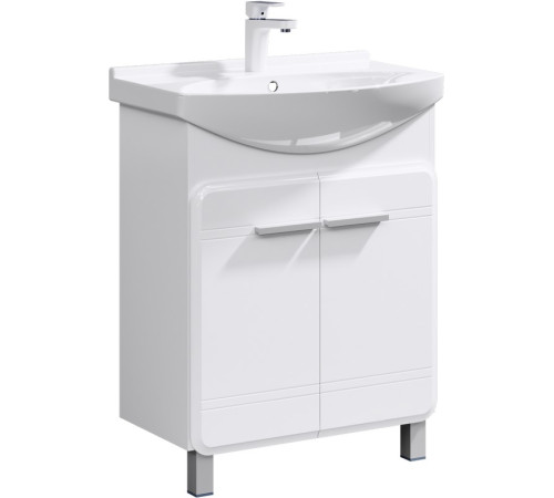 Тумба под умывальник напольная Aqwella Корсика 655х835х425 мм Kor.01.06