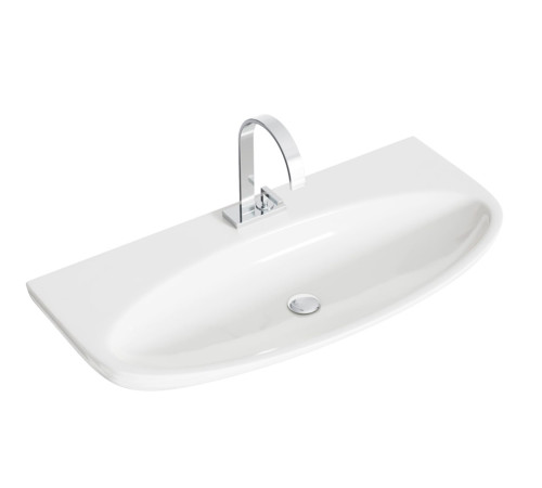 Раковина AQUATON Escape 900х450х140 мм литьевой мрамор Esc.09.04.D