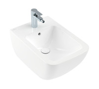 Биде подвесное Villeroy & Boch Subway 2.0 37.5х56х28.5 см CeramicPlus альпийский белый 441100R1