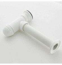 Сифон для раковины Alcaplast A41 бутылочный 1 1/4 x 40 мм с решеткой 63 мм белый A41