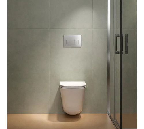 Унитаз подвесной Kerama Marazzi Cubo 34х48 см смыв торнадо с сиденьем CU.T.wc.02