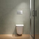 Унитаз подвесной Kerama Marazzi Cubo 34х48 см смыв торнадо с сиденьем CU.T.wc.02