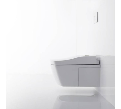 Унитаз подвесной TOTO Neorest AC безободковый с сиденьем Washlet 42.3x66.6x41 см TCF996RWG#NW1 / CW996PVD#NW1