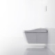 Унитаз подвесной TOTO Neorest AC безободковый с сиденьем Washlet 42.3x66.6x41 см TCF996RWG#NW1 / CW996PVD#NW1