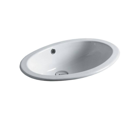 Раковина SIMAS Lavabi darredo 55х42 см без отверстия белая S50P bi
