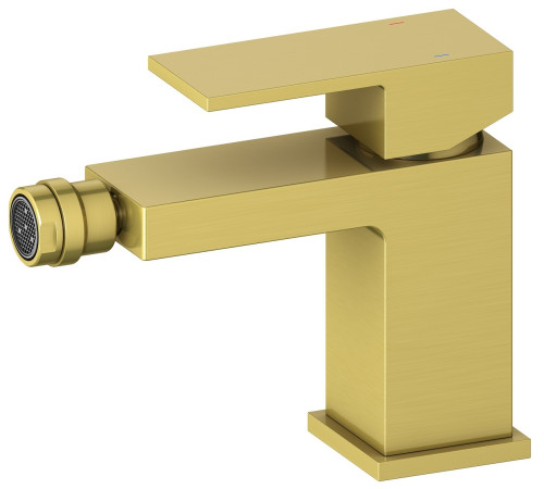 Смеситель для биде Timo Selene золото матовое 2062/17F