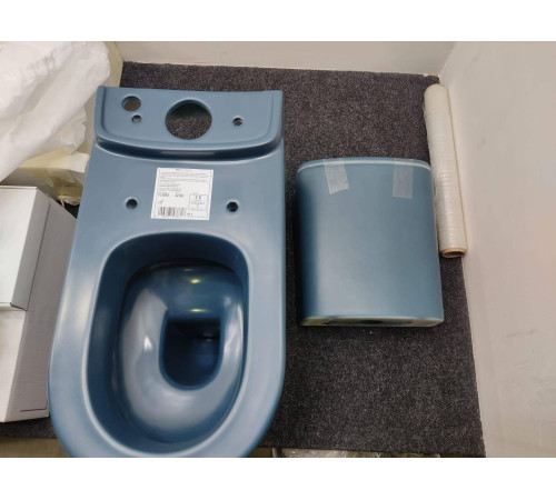 Унитаз-моноблок Artceram FILE 2.0 67х37х42 см green petrolio FLV003 42 00