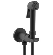 Гигиенический комплект со смесителем Bossini PALOMA APICE черный матовый E34002B.073