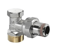 Клапан радиаторный угловой Oventrop Combi 2 G 3/4 НР x G 1/2 НР 1091072