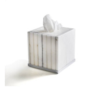 Контейнер для бумажных салфеток 3SC Rigato настольный 13х13х15 см Alabastro AL71SL