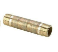 Ниппель удлиненный Viega 1/2 x 80 мм бронза 267322