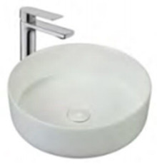 Раковина Splendy Bliss 400x400x125 мм без отверстия цвет белый матовый BL10540T0NWM