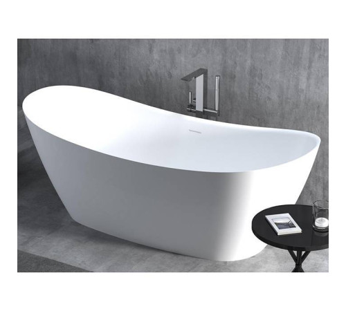 Ванна отдельностоящая Salini Noemi 185х78х72 см S-Stone белый матовый 101811SM