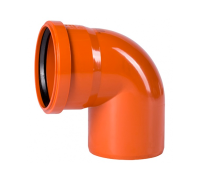 Отвод для наружной канализации Ostendorf KGB DN 110 87° 220240