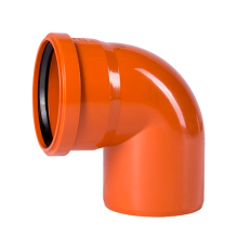 Отвод для наружной канализации Ostendorf KGB DN 110 87° 220240