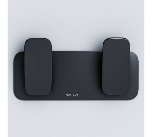 Крючок для полотенец двойной AM.PM Inspire V2.0 черный матовый A50A35622