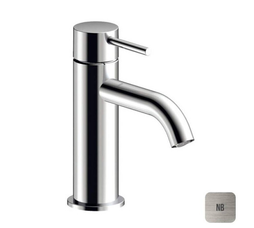 Смеситель для раковины Almar E214000 никель брашированный без донного клапана E214000.NB