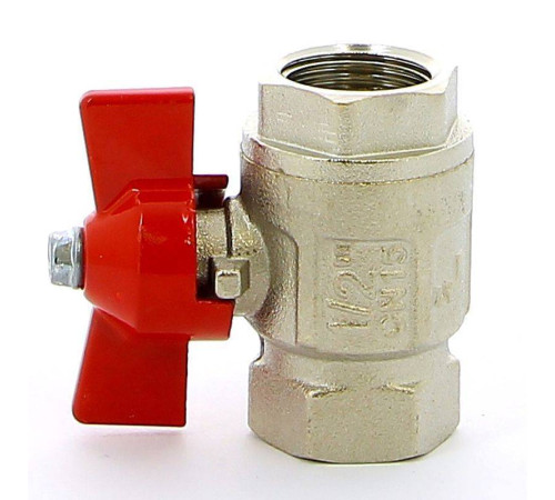 Кран шаровой Itap IDEAL 1/2 ВВ ручка-бабочка 0920012