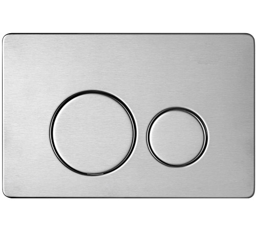 Панель смыва AQUAme нержавеющая сталь сатин AQM4111S