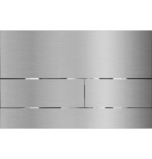 Панель смыва AQUAme нержавеющая сталь сатин AQM4117S