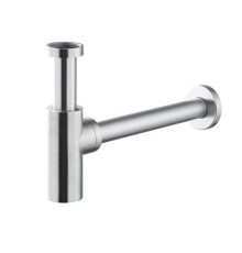 Сифон для раковины Newform X-STEEL 316 под донный клапан 300 мм цвет INOX 244X.50.050