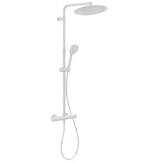 Душевая стойка Cisal Tayrona со смесителем белый матовый RDC8420D4Q