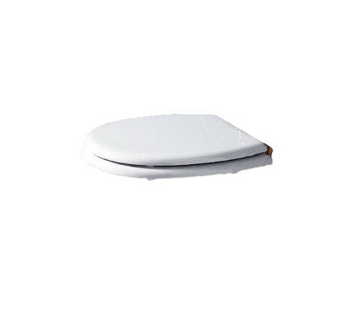 Сиденье для унитаза SIMAS Arcade микролифт белое/бронза AR007bi/br