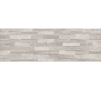 Плитка настенная Kerama Marazzi Гренель серая структура обрезная 30х89,5 см 13056R