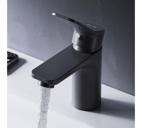 Смеситель для раковины AM.PM X-Joy черный матовый F85A02122