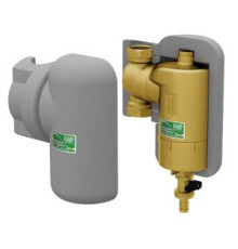 Сепаратор шлама FAR 1 1/4 ВР-ВР с поворотным соединением магнитом и теплоизоляцией FA 2213 114