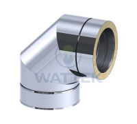 Колено дымохода Wattek 90° 150 мм 2E90