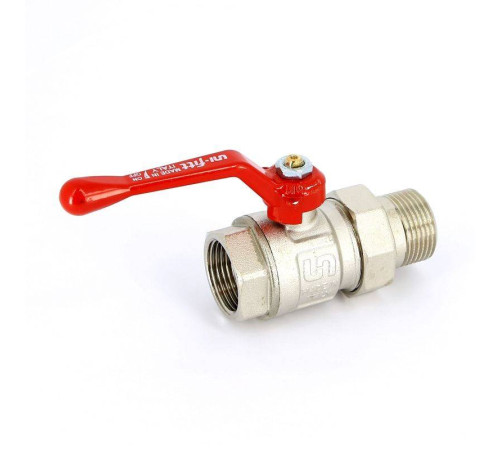 Кран шаровой Uni-Fitt 1 НВ полнопроходной рычаг с разъемным соединением 113L4000