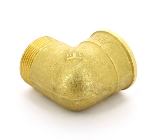 Угольник НВ Tiemme 1 1/2 латунь 1500119