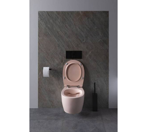 Чаша подвесного унитаза Allen Brau Fantasy розовый 4.11004.SM