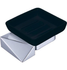 Мыльница подвесная Boheme New Venturo хром/черная 10313-CR-B