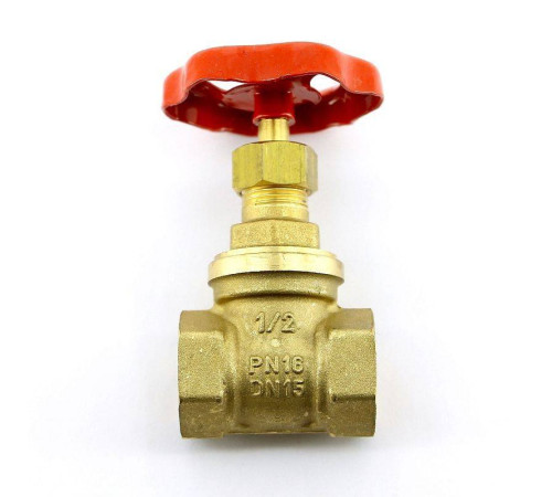 Задвижка клиновая латунная Itap 1/2 ВВ PN16 156 1/2