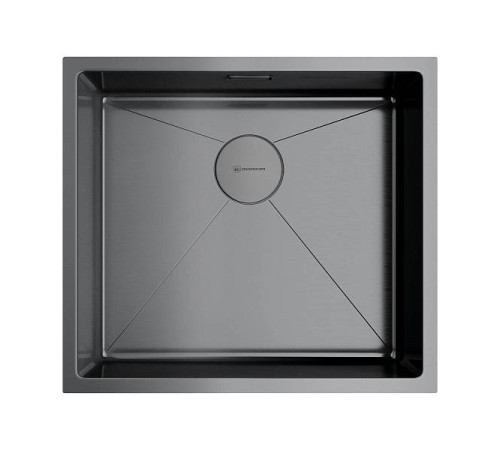 Кухонная мойка OMOIKIRI Taki 49-U/IF-GM 49x44 см вороненая сталь 4973524