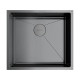 Кухонная мойка OMOIKIRI Taki 49-U/IF-GM 49x44 см вороненая сталь 4973524
