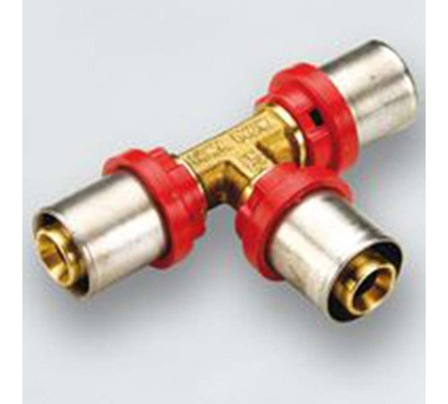 Тройник пресс Tiemme 16х20х16 мм 1650070