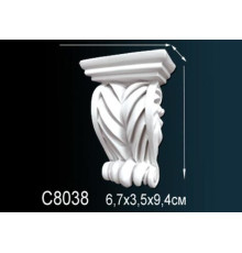 Консоль декоративная Perfect полиуретан C8038