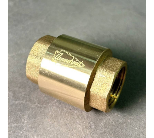 Клапан обратный STOUT пружинный с латунным затвором 1/2 ВВ CV151001